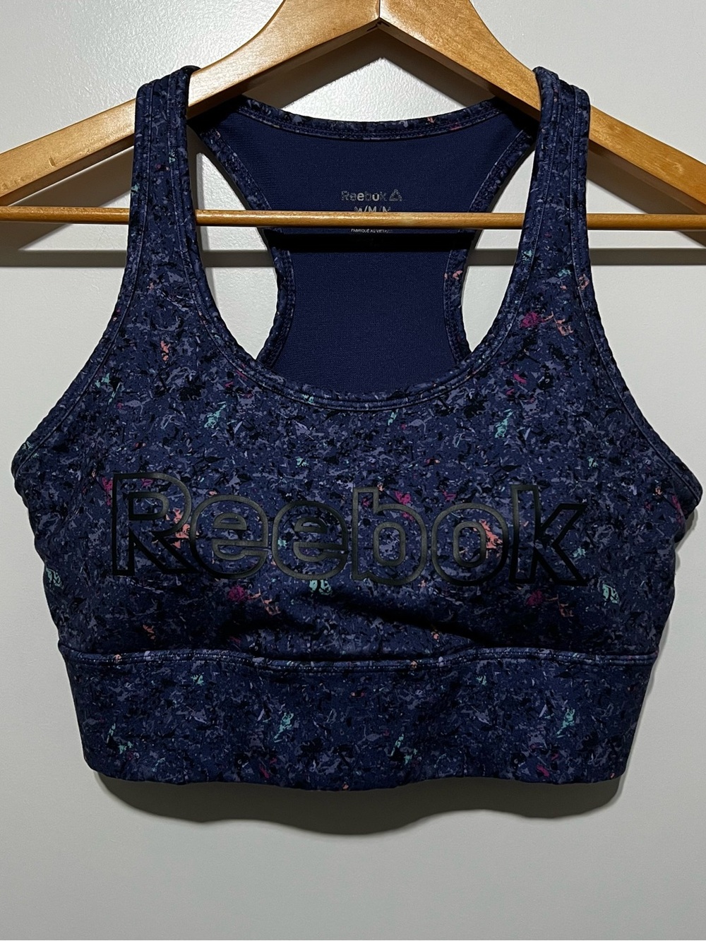 Reebok Women’s Sports Bra in Purple/Multi